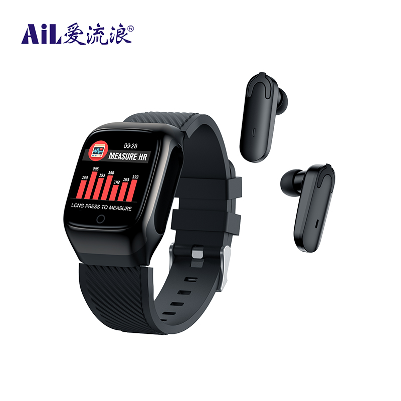 AiL S300 2 in 1 Sport Smart Watch TWS earphone smart watchband