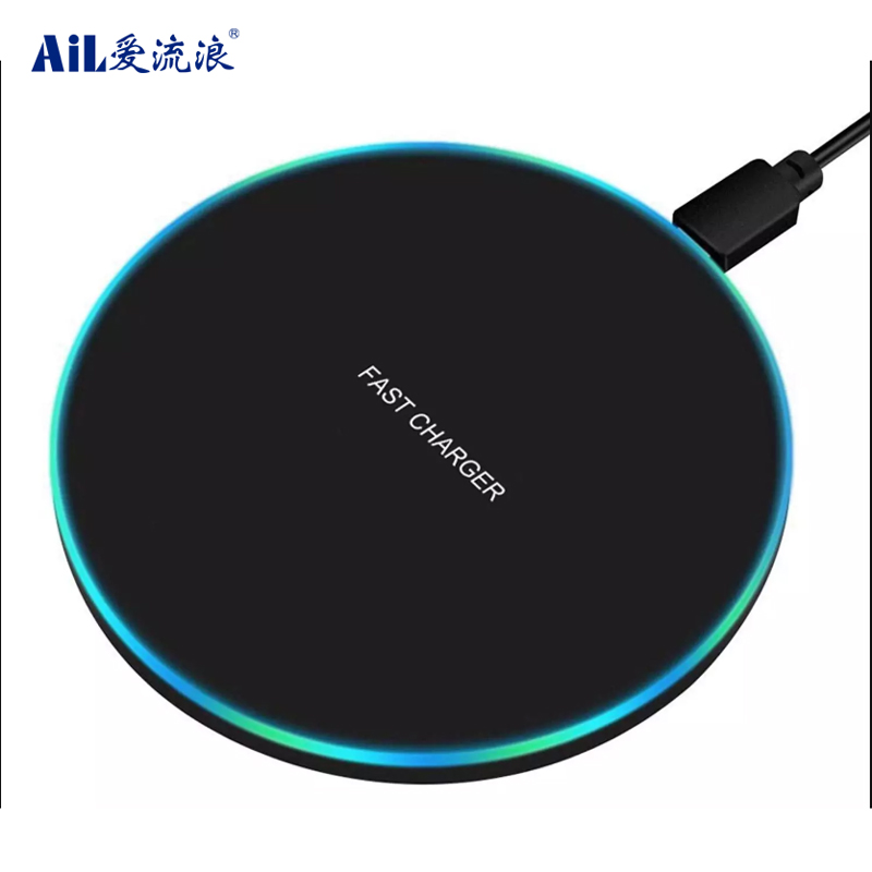 Portable Wireless Phone Charger Qi Fast Charging Pads Universal Thin Smart Super Wireless Charger 5W