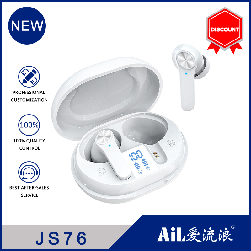Wireless Earphone New Product 5.0 TWS Earbuds JS76