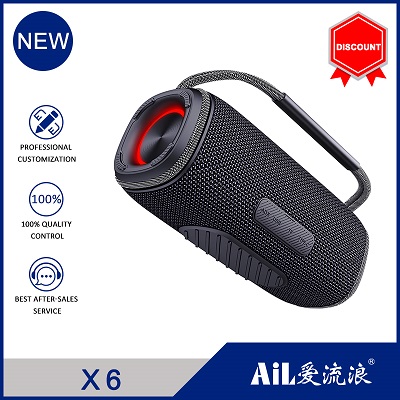 IPX6 waterproof X6 portable Bluetooth speaker