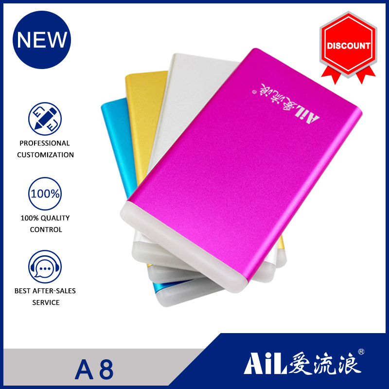 A8 Power Bank 4000mAh/8000mAh (Table lamp)