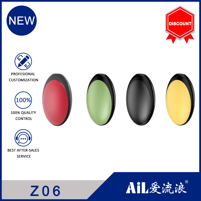 Z06 Oval hand warmer with 5200mAh power bank