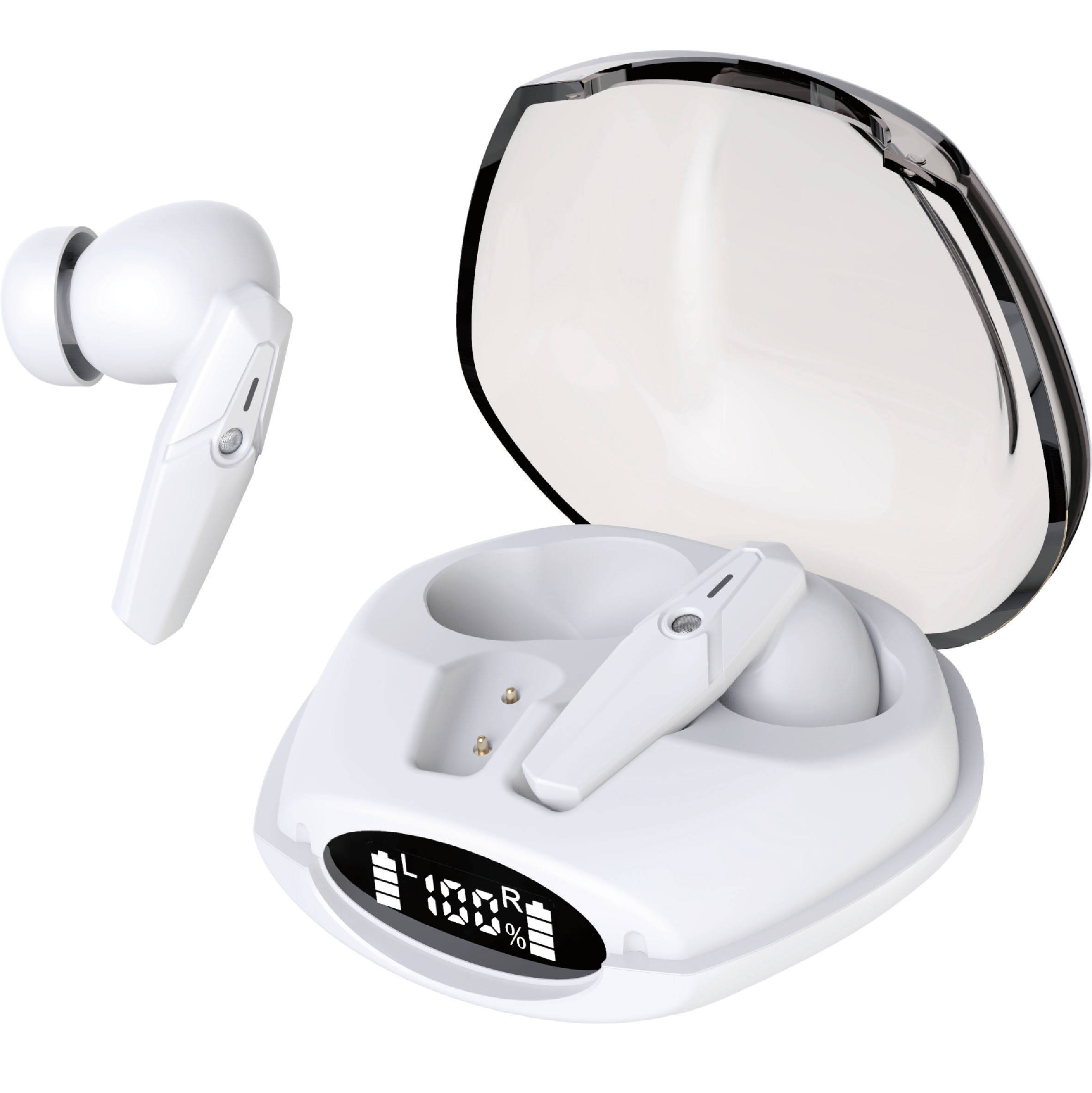 TWS Bluetooth Earphone LED Display Wireless Bluetooth Earbuds Earphones Waterproof Noise Cancelling Headsets
